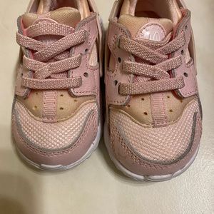 Size 4 Nike baby girl tennis shoes